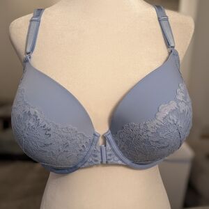 Torrid 40DD Push Up Tshirt Bra in Soft Blue